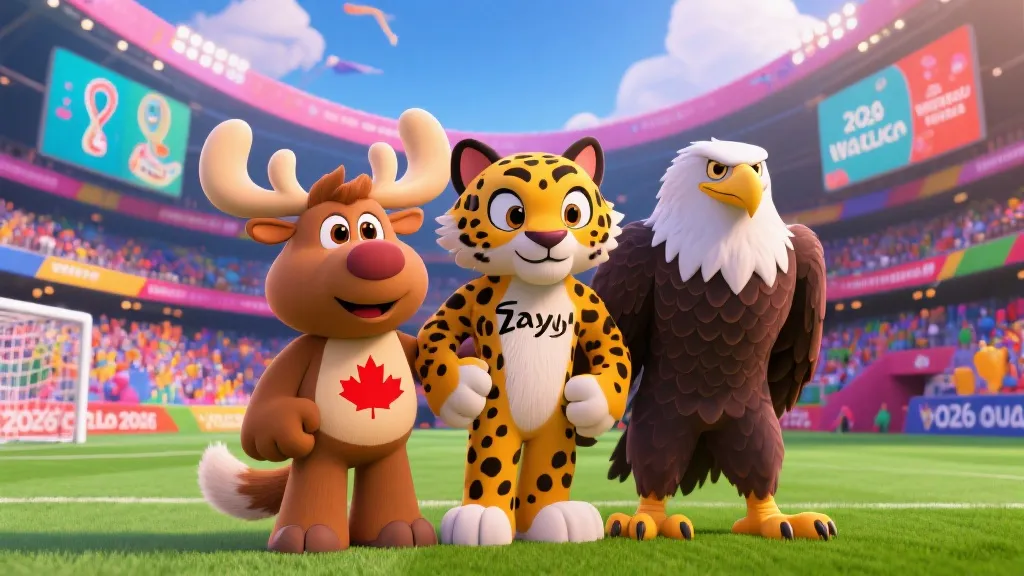 揭秘2026世界杯吉祥物：Maple、Zayu与Clutch背后的文化密码与狂欢寓意